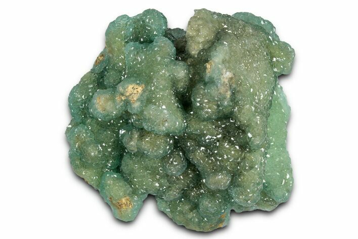 Sparkling Vibrant Blue Botryoidal Smithsonite - Congo-Brazzaville #346110